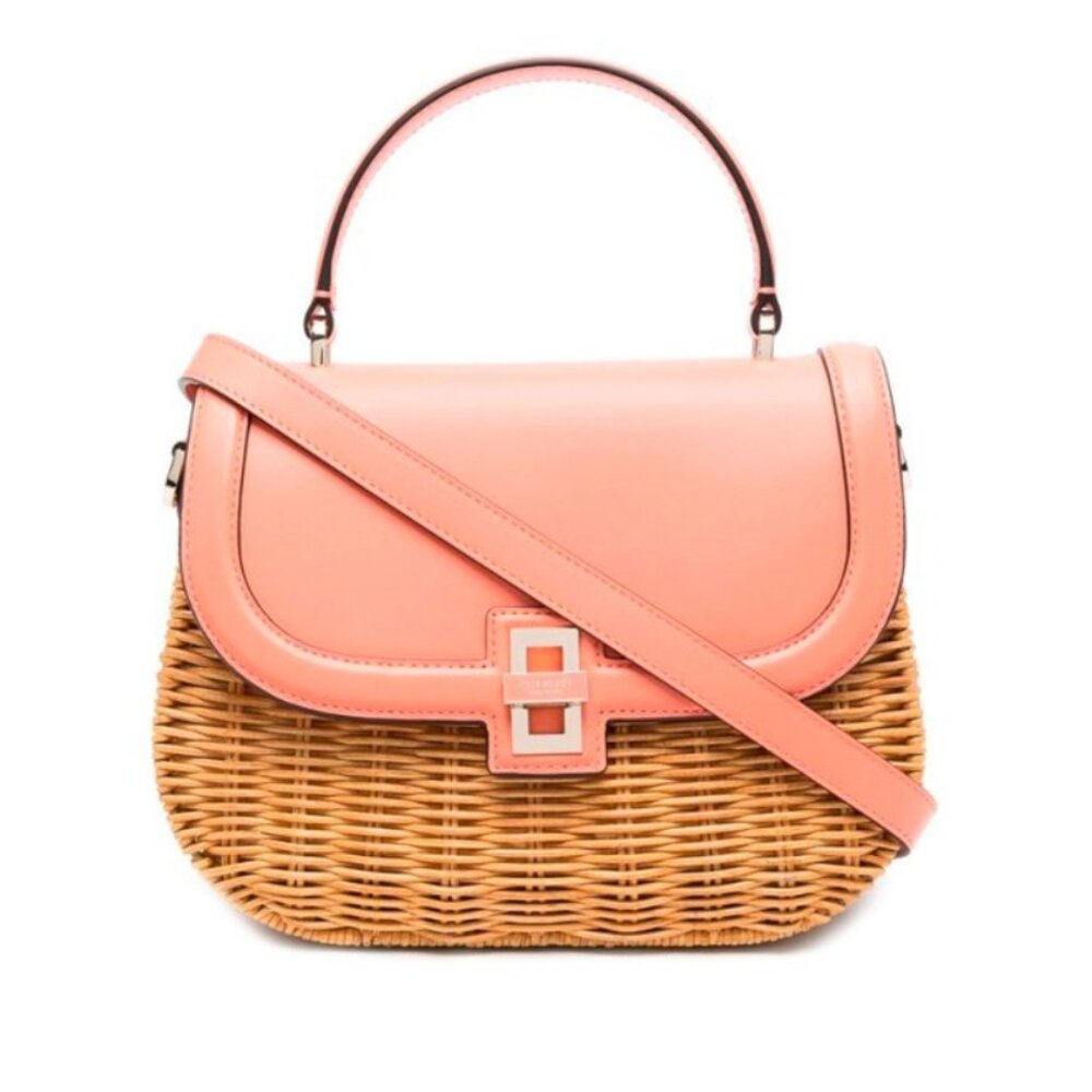 Kate Spade | Gracie Wicker medium top handle bag